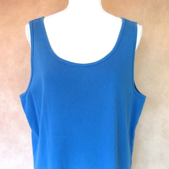 Venezia Blue Tank Top Size 16/18 - Picture 3 of 6
